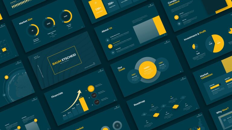 sales & strategy deck design